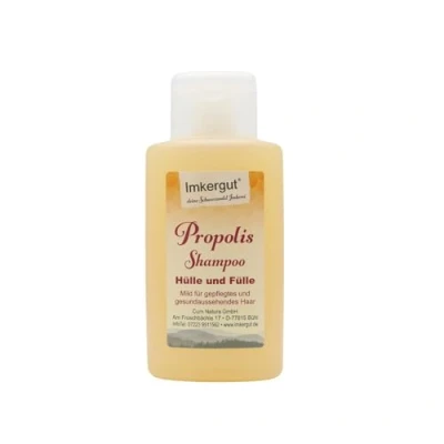 Abbildung von Propolis Shampoo, mit Honig und aus eigener Imkerei, regeneriert pflegt Haare Kopfhaut, 200ml, Imkergut