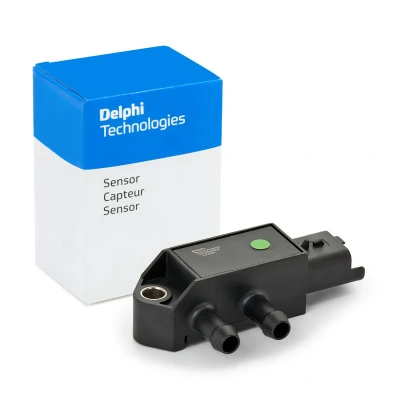 Abbildung von DELPHI DPS00062 12B1 Sensor, Abgasdruck NISSAN: Qashqai 2, X Trail, RENAULT: Megane 4 Schrägheck, GRAND SCENIC 4, Grandtour, DACIA: Lodgy