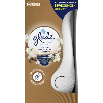 Abbildung von glade Duftspender Jasminblüten, Sanftes Sandelholz und Moschus 18 ml