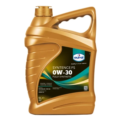 Abbildung von Eurol Syntence FS 0W 30 5L Motoröl E100016 VOLKSWAGEN: Touareg I, Multivan 5 (7HM, Touran AUDI: A3 Schrägheck, SKODA: Karoq SUV