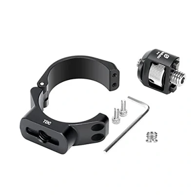 Abbildung von LEOFOTO TDC 28 Stativbeinschelle 28mm + CF 9 Gewindeadapter