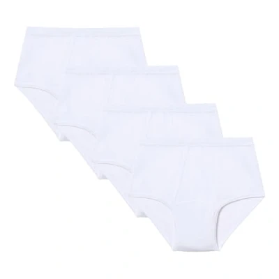 Abbildung von abanderado Herren Lote X4 Braslips Abiertos De Algodón Unterkleid, Weiß (Blanco 001), Medium (Herstellergröße: 48) (4er Pack)