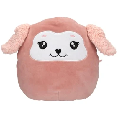 Abbildung von Depesche 13852 Ylvi Swoppies Kuscheltier Schaf in Rosa, mit Leuchteffekt und weichen Ohren, ca. 20 cm großes Plüschtier