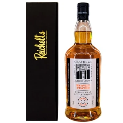 Abbildung von Kilkerran Heavily Peated Single Malt Scotch Whisky Batch 11 0,7 l 57,9% als Geschenkset mit Präsentbox by Reichelts