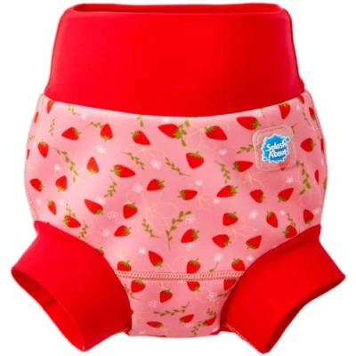 Abbildung von Splash About Unisex Baby Happy and Toddler Swim Nappy, Strawberry Field, 12 24 Monate