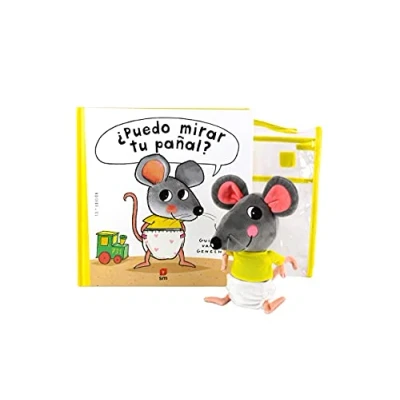 Abbildung von Pack ¿Puedo mirar tu pañal? con muñeco (Ratón fisgón)