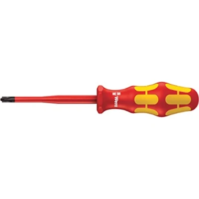 Abbildung von Wera 162 iS PH/S VDE isolierter Schraubendreher für PlusMinus Schrauben (Phillips/Schlitz) mit reduziertem Klingendurchmesser, Mehrfarbig, # 2 x 100 mm, 05006456001