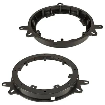 Abbildung von tomzz Audio 2855 006 Lautsprecherringe Adapter Halterungen kompatibel mit Toyota CH R Celica Corolla Prius Yaris Lexus uva für 165mm DIN Lautsprecher