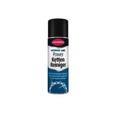 Abbildung von Caramba Power Ketten Reiniger (300 ml) hochwirksames Reinigungsmittel für Motorrad Antriebsketten Kettenreiniger mit Schutz vor Verschleiß, Längung und Korrosion