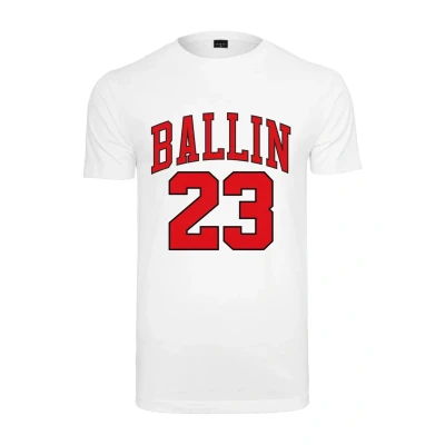 Abbildung von Mister Tee Ballin 23 Tshirt print, Herren, Größe: XXL, White