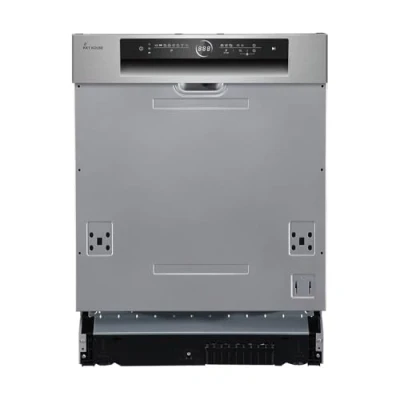 Abbildung von KKT KOLBE teilintegrierbarer Geschirrspüler DW616ED, 10 l, 14 Maßgedecke, 60cm / Edelstahl AquaStop 8 Programme Maßgedecke