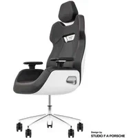 Abbildung von Thermaltake Argent E700 Gaming Chair Glacier White Design by Studio F.A. Porsche Bürostuhl Echtleder Ergonomisch weiß