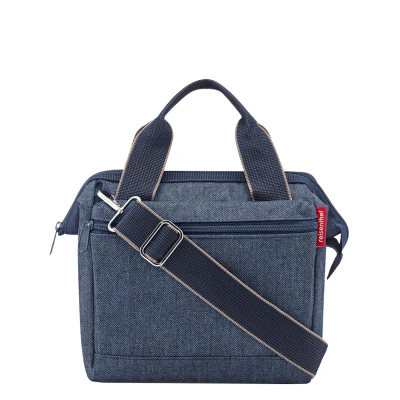 Abbildung von Reisenthel Allrounder 22 CM Handtasche, Damen, Größe: One Size, Herringbone dark blue