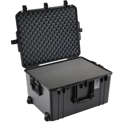 Abbildung von Peli 1637 Air Leichter Trolley für Drohnen, Bühnenlicht und Weitere Studioausrüstung, Wasser Staubdicht, 89L Volumen, Mit Schaumstoffeinlage (Anpassbar), Farbe: Schwarz