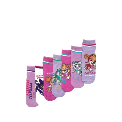 Abbildung von PAW Patrol SKYE SET OF 7 Socken für Kinder, Größe: 23 26, Mehrfarbig