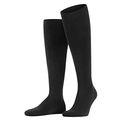 Abbildung von Falke Family Kneehigh Everyday Casual Kniestrümpfe black, Herren, Größe: 43 46, Black