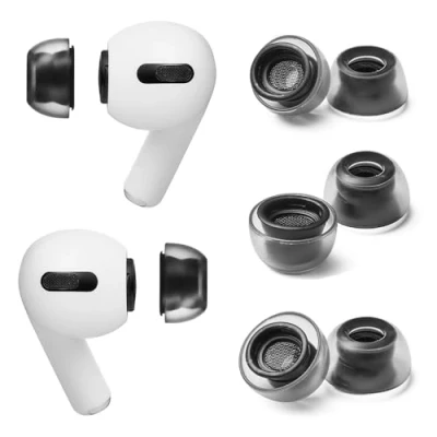 Abbildung von AZLA SednaEarfit Crystal for AirPods Pro Gen1 and 2/3 Pairs (S/MS/M)