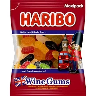 Abbildung von Haribo Wine Gums Beutel 2 x 500g