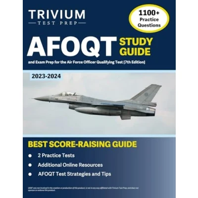 Abbildung von AFOQT Study Guide 2023 2024: 1,100+ Practice Questions and Exam Prep Book for the Air Force Officer Qualifying Test [7th Edition]