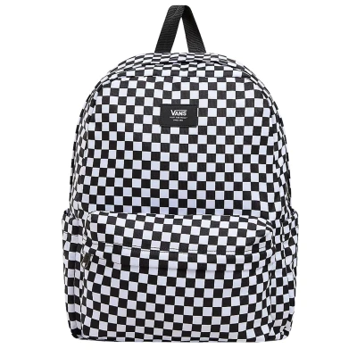 Abbildung von Vans OLD Skool Check Tagesrucksack, Herren, Größe: One Size, Black white