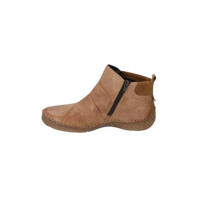 Abbildung von Josef Seibel Damen Klassische Stiefeletten Fergey 53,Weite G (Normal),Wechselfußbett,halbstiefel,Kurzstiefel,Braun (Cognac),41 EU