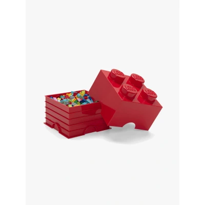 Abbildung von LEGO® Aufbewahrungsbox Rot 25x25x18 cm