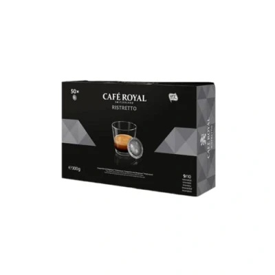 Abbildung von Kaffee Royal Ristretto 50 Kaffeekapseln