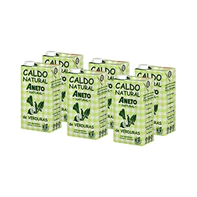 Abbildung von Aneto 100% natürlich Gemüsebrühe Packung mit 6 Einheiten à 1 l