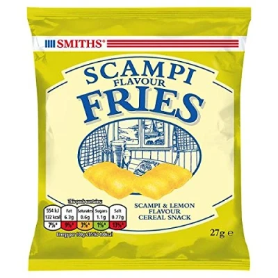 Abbildung von Smiths Scampi Fries Flavour 27g (Packung mit 24 x 27g)