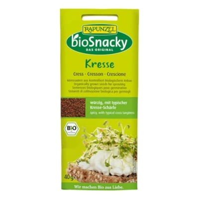 Abbildung von Biosnacky Sprossensamen Kresse 40 g