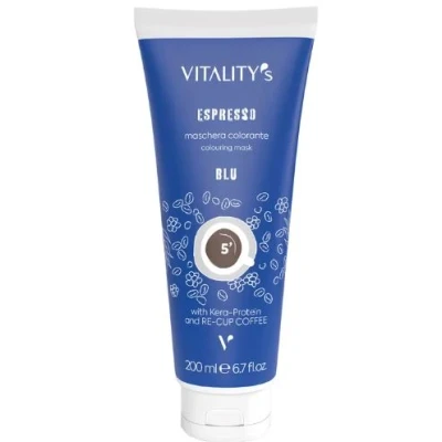 Abbildung von Vitality&#039;s Maske Espresso Colouring Blu 200 ml