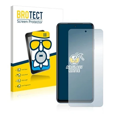Abbildung von BROTECT Entspiegelungs Schutzglas für Xiaomi Poco M5s Schutz Folie Panzerfolie Glas Matt [Extrem Kratzfest 9H, Anti Reflex, Fingerprint]