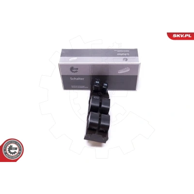 Abbildung von ESEN SKV 37SKV186 Schalter, Fensterheber fahrerseitig TOYOTA: Land Cruiser 100
