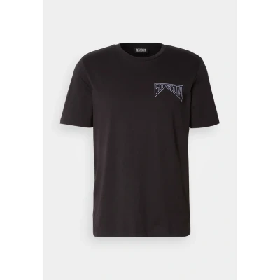 Abbildung von Scotch &amp; Soda Regular FIT LEFT Chest LOGO Tshirt print, Herren, Größe: Large, Meteorite