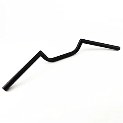 Abbildung von Motorrad Lenker,Enduro Lenker 22mm Typ M Dragleiste Vintage Fahrrad Cafer Racer Tracker Chopper Bobber Cruiser Lenkrad Griff Bars(Black)