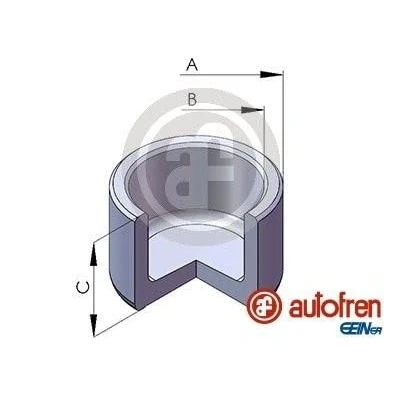 Abbildung von AUTOFREN SEINSA D025714 Kolben, Bremssattel 57 LOCKHEED