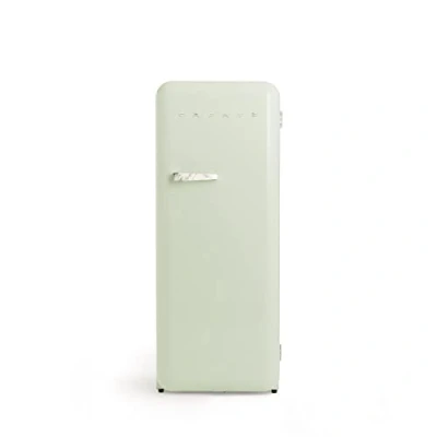 Abbildung von CREATE / RETRO FRIDGE 150 MARBLE/Kühlschrank mit Gefrierfach 281L in Pastellgrün, Griff Marmor 102W, niedriger Energieverbrauch, 150cm, 3 Ablagen, Temperaturregelung,60x60x150cm