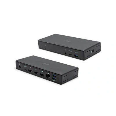Abbildung von i Tec Thunderbolt 3 / USB C Triple DisplayPort 4K Docking Station schwarz C31TRIPLEDOCKPD