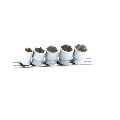 Abbildung von ENERGY NE00422 SK5 Steckschlüsseleinsatz Set 5 Sechskant Chrom Vanadium Stahl 3/8