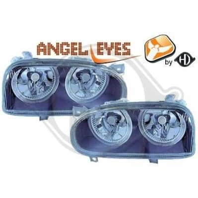 Abbildung von DIEDERICHS HD Tuning 2212986 Hauptscheinwerfersatz VOLKSWAGEN: GOLF 3 Cabrio, 3, Variant kfzteile, kfzteile24, bandel online, bandel, atp