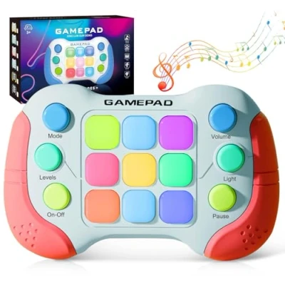Abbildung von Azyh Fast Push Game Fidget Toys Handle, Upgraded Flashing Quick Press Games Pro für Kinder, Speed Light Up Game, pädagogische Handheld Konsole Gamepad Spielzeug Jungen, Mädchen, Teens