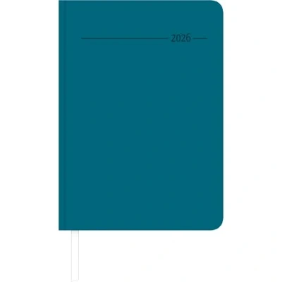 Abbildung von Wochenplaner Tucson türkis 2026 Büro Kalender A5 Cheftimer turquoise 1 Woche 2 Seiten 128 Einband Zettler