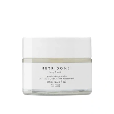 Abbildung von Nutridome Gesichtscreme Tagescreme Feuchtigkeitscreme Für Gesicht Anti Falten Creme Mit Macacamia Und Argan Öl Ziegenmilch Aloe Extrakt Feuchtigkeitsspendende Aging 50ml