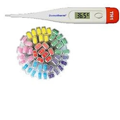 Abbildung von Domotherm Th1 color Fieberthermometer