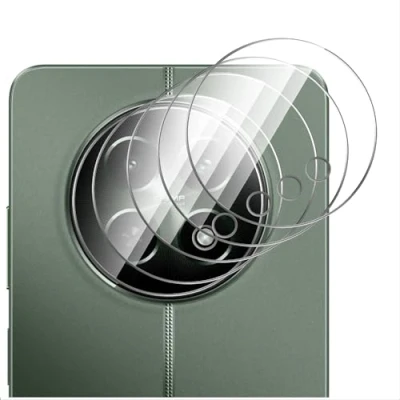 Abbildung von GIOPUEY [Ultra dünn 4 Stück Kameraschutz Kompatibel mit Realme 12x 5G, HD Kamera Glas Schutzfolie [Kratzfest] Camera Protector für 5G