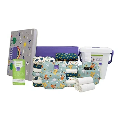 Abbildung von Bambino Mio, Miosolo Classic Stoffwindel Komplett Set, Kleine Gärtner