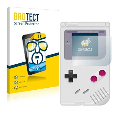 Abbildung von BROTECT (2 Stück Schutzfolie für Nintendo Gameboy (1989) Displayschutz Folie Ultra Klar