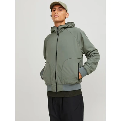 Abbildung von Jack &amp; Jones Bomberjacke, Herren, Größe: Small, Agave green