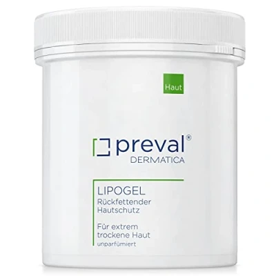Abbildung von preval® LIPOGEL Handcreme 400 g Rückfettender Haut und Kälteschutz für extrem trockene