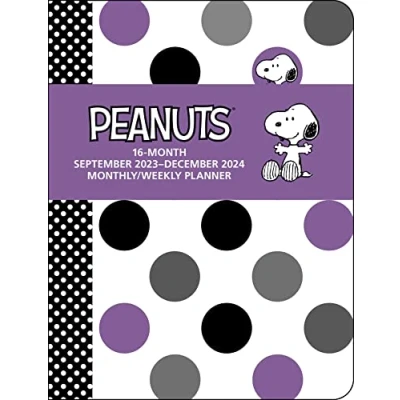Abbildung von Peanuts 16 Month 2023 2024 Monthly/Weekly Planner Calendar: Original Andrews McMeel Tischkalender [Kalendar] (Agenda Ringbuch)